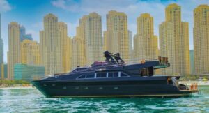 Elegant 95ft Black Yacht